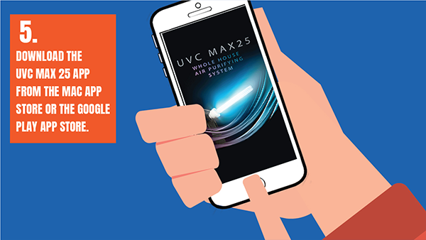 UVC Light MAX 25 App Download Instruction