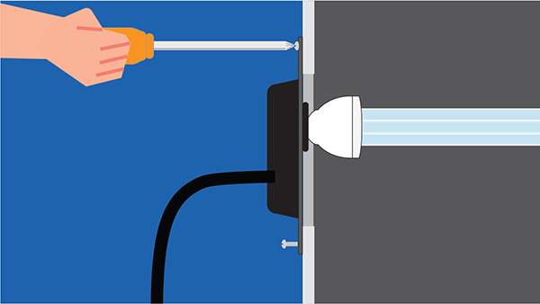 UVC Light MAX 25 Step 3 Image Aluminium Installation